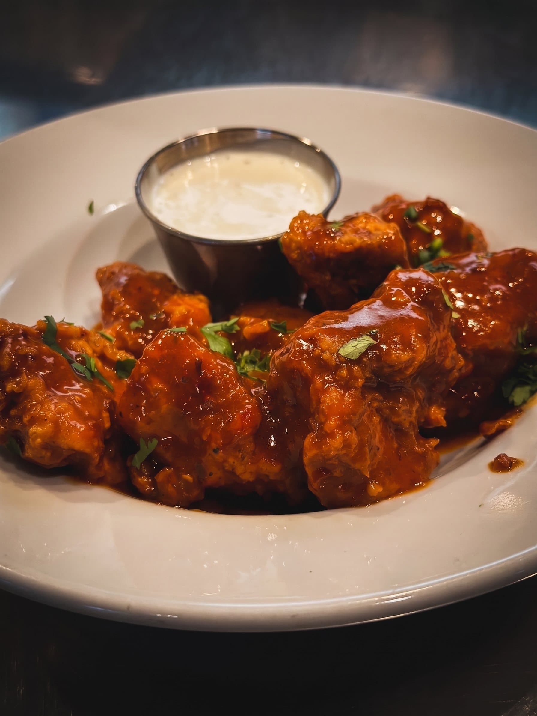 Crispy Chicken Fire Balls