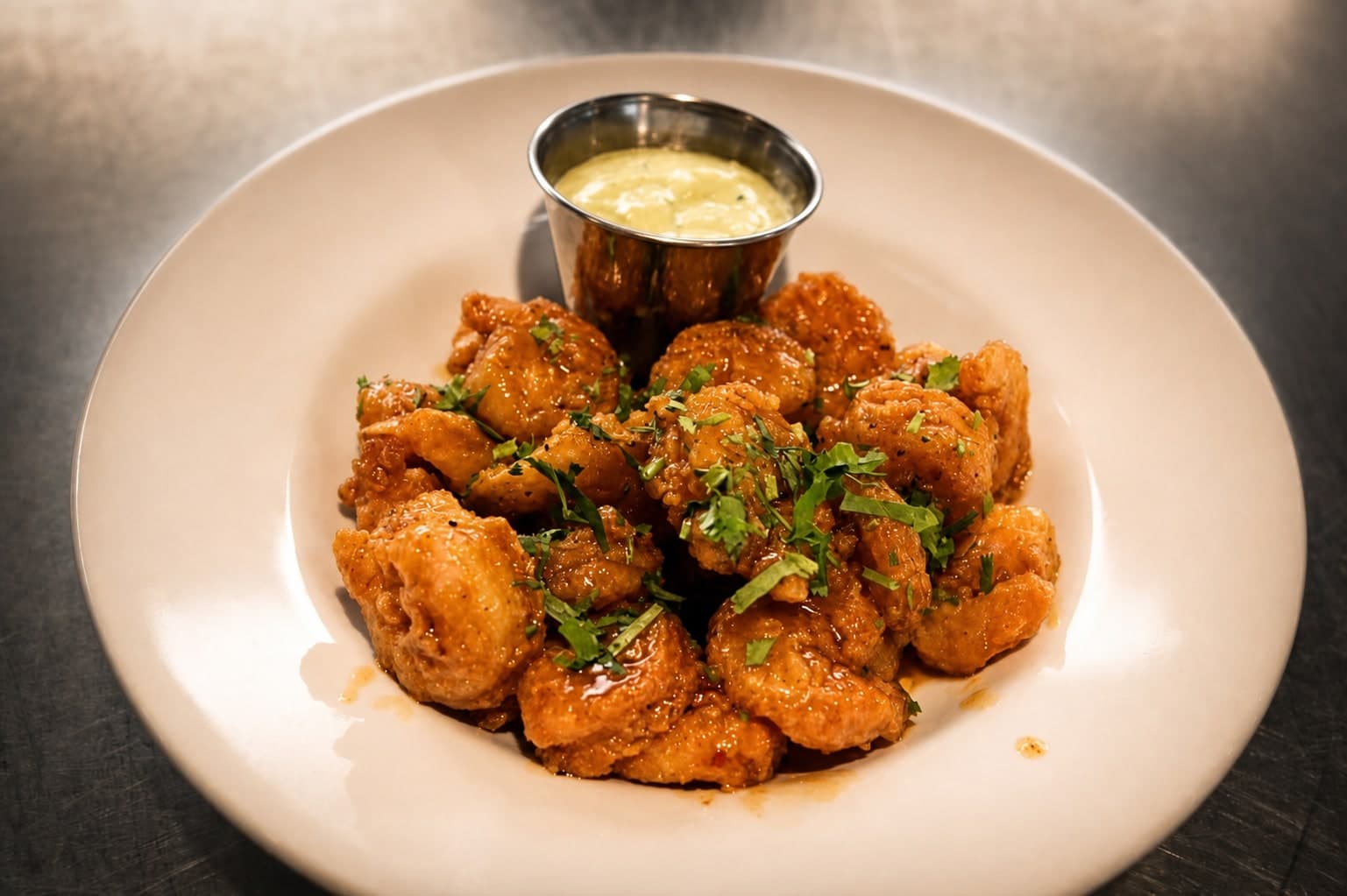 Crispy Ginger Lime Shrimp