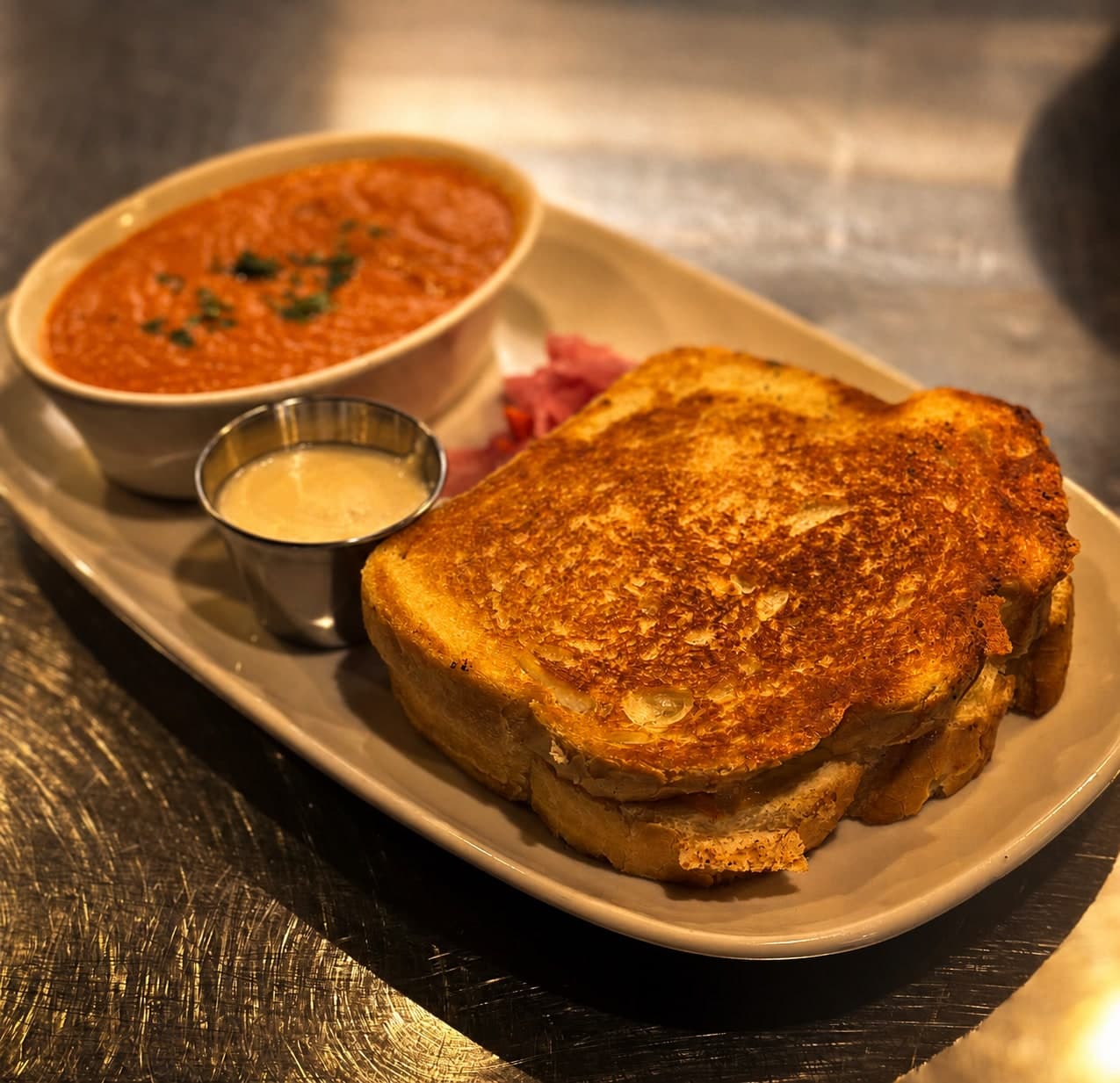 Five Cheese Grill Sandwich