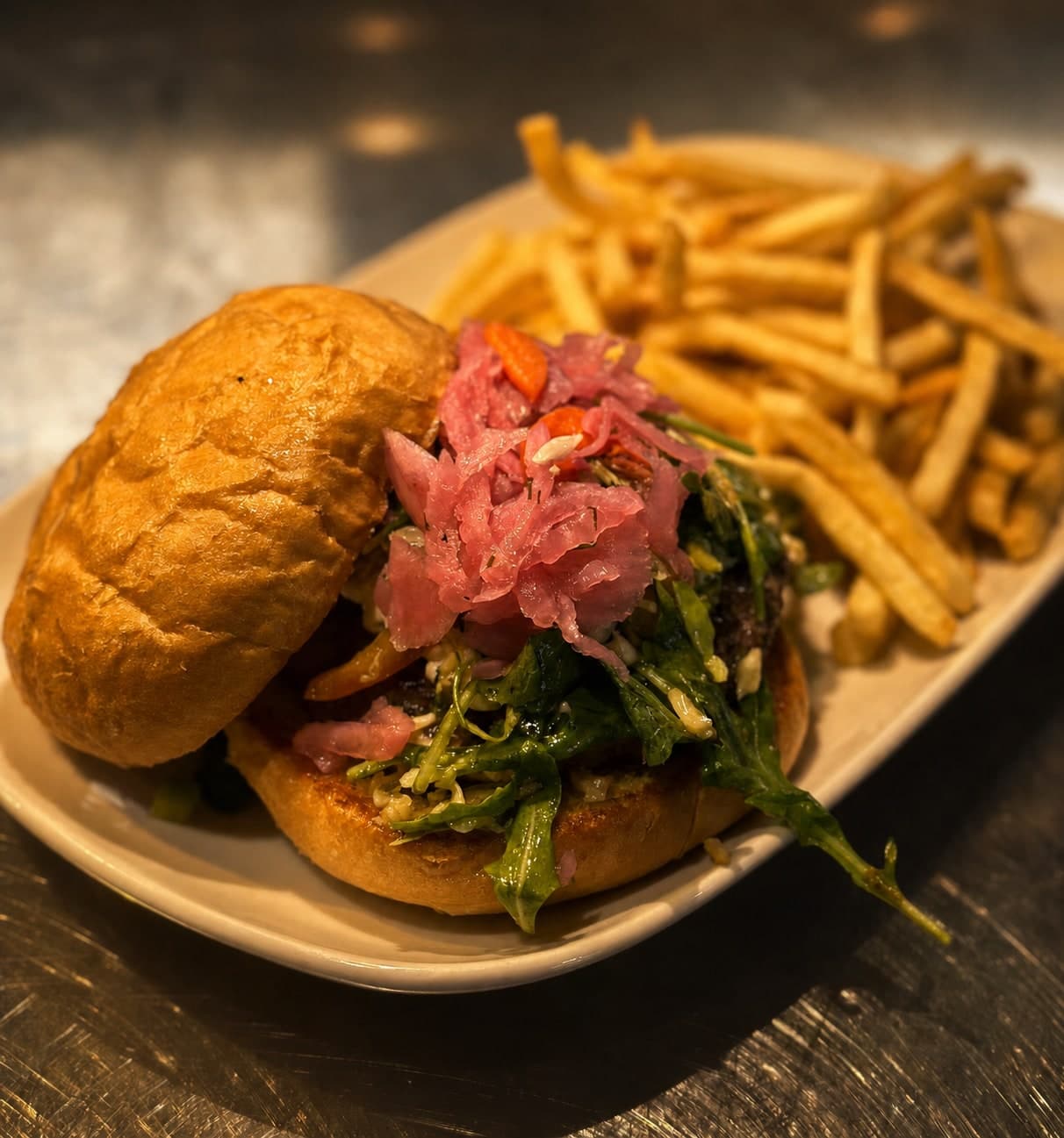 Kung Fu Lamb Burger
