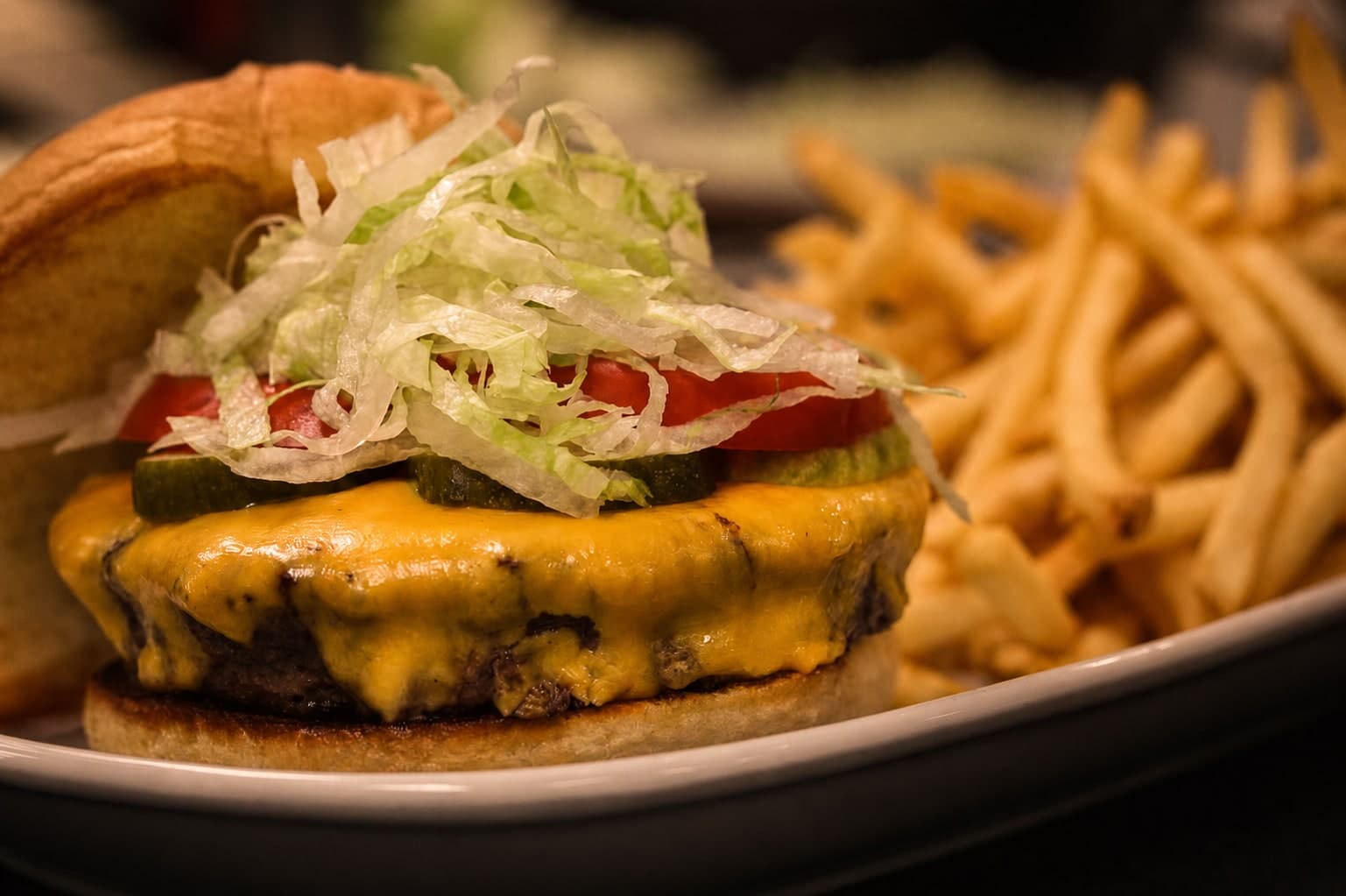 ZZ's Extra Cheesy Cheeseburger