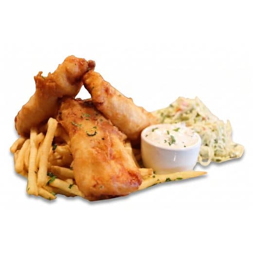 Beer Battered Fish & Chips