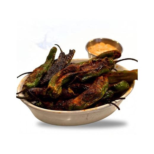 Charred Shishito Peppers